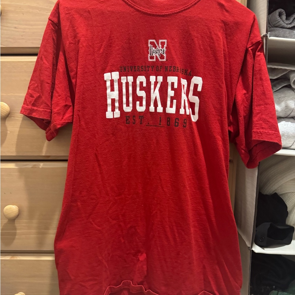 Jerzees Red Heavyweight Cotton T-Shirt